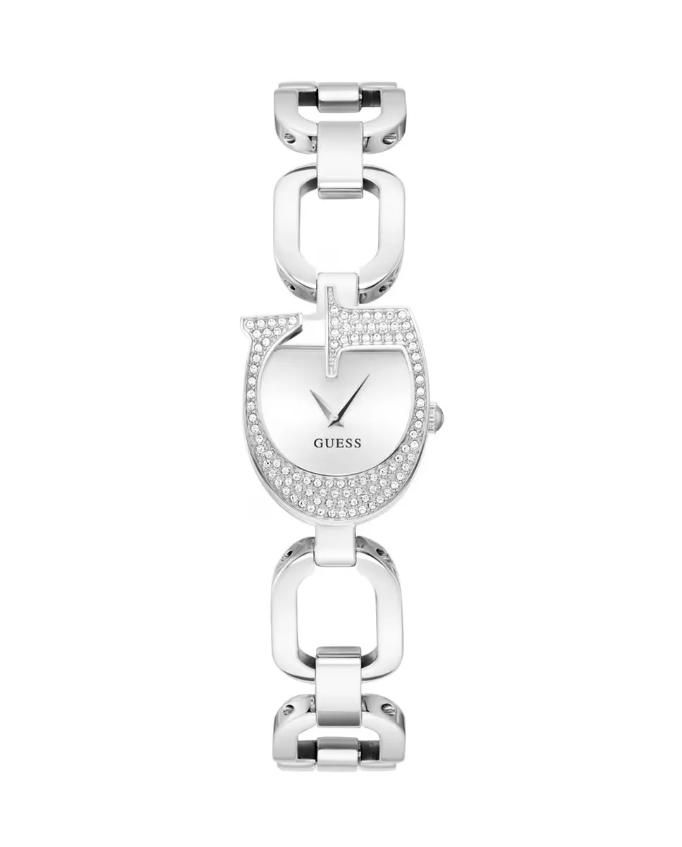 

Стальные женские часы Gia GW0683L1 с серебряным ремешком Guess, серебрянный