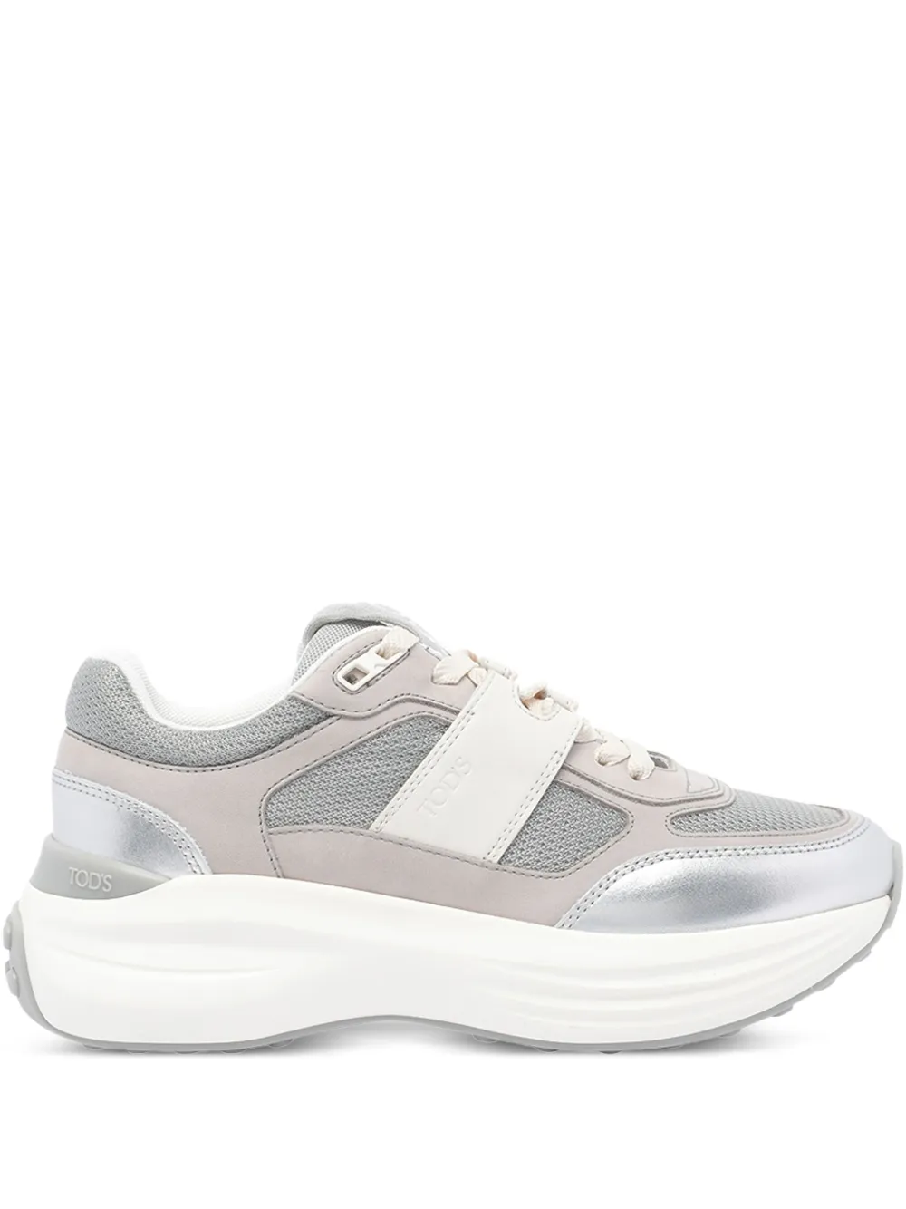 Кроссовки на платформе Tod'S, серый