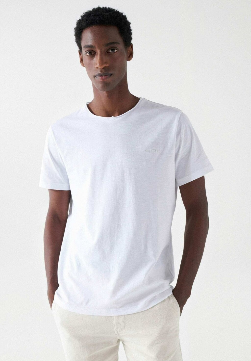

Базовая футболка SLIM Salsa Jeans, белый