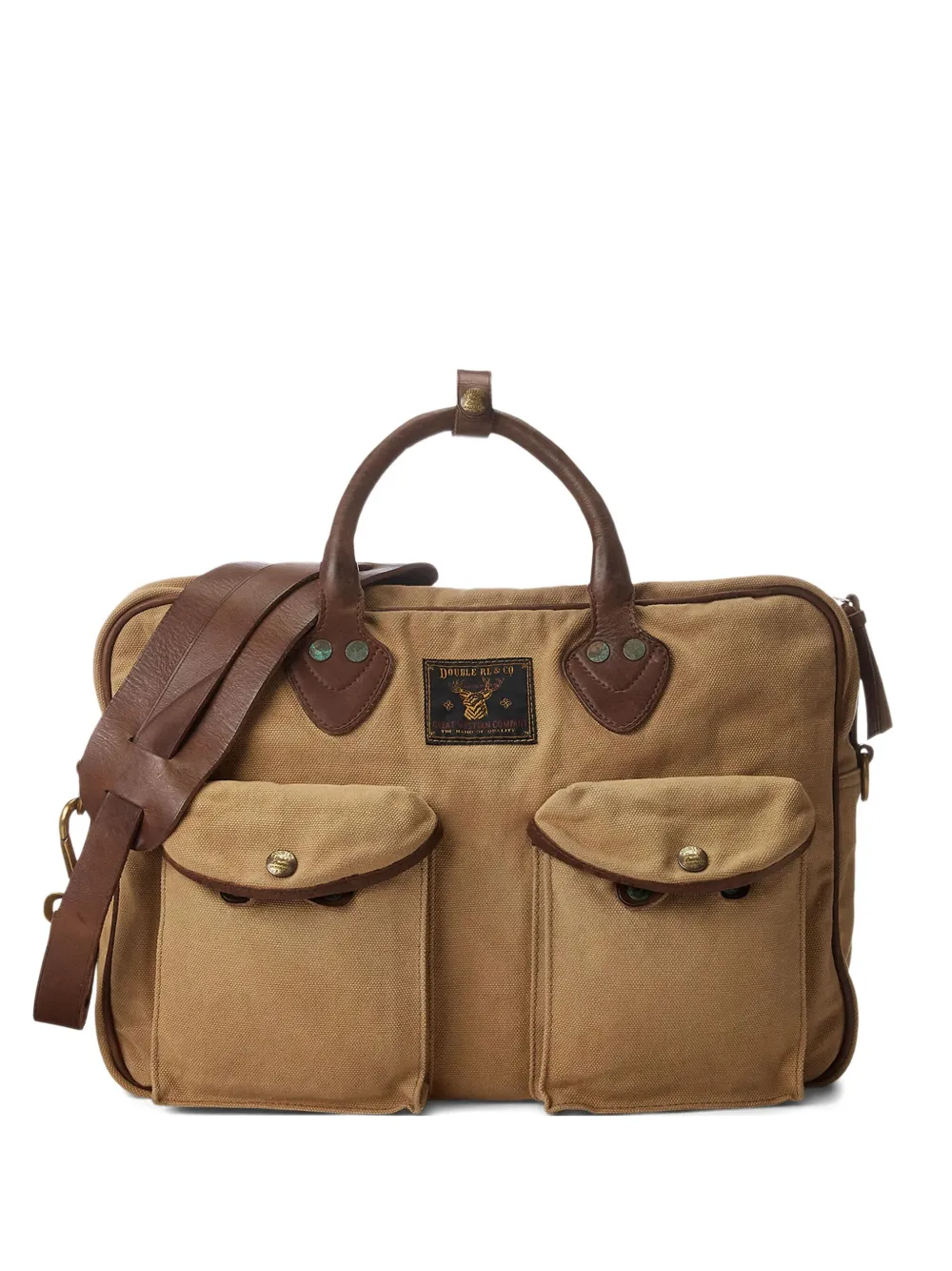 

Портфель из канваса Ralph Lauren RRL, нейтральный