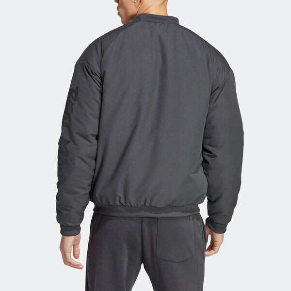 Куртка adidas Real Madrid Chinese Story Padded Jacket 'Grey', серый — фото 3