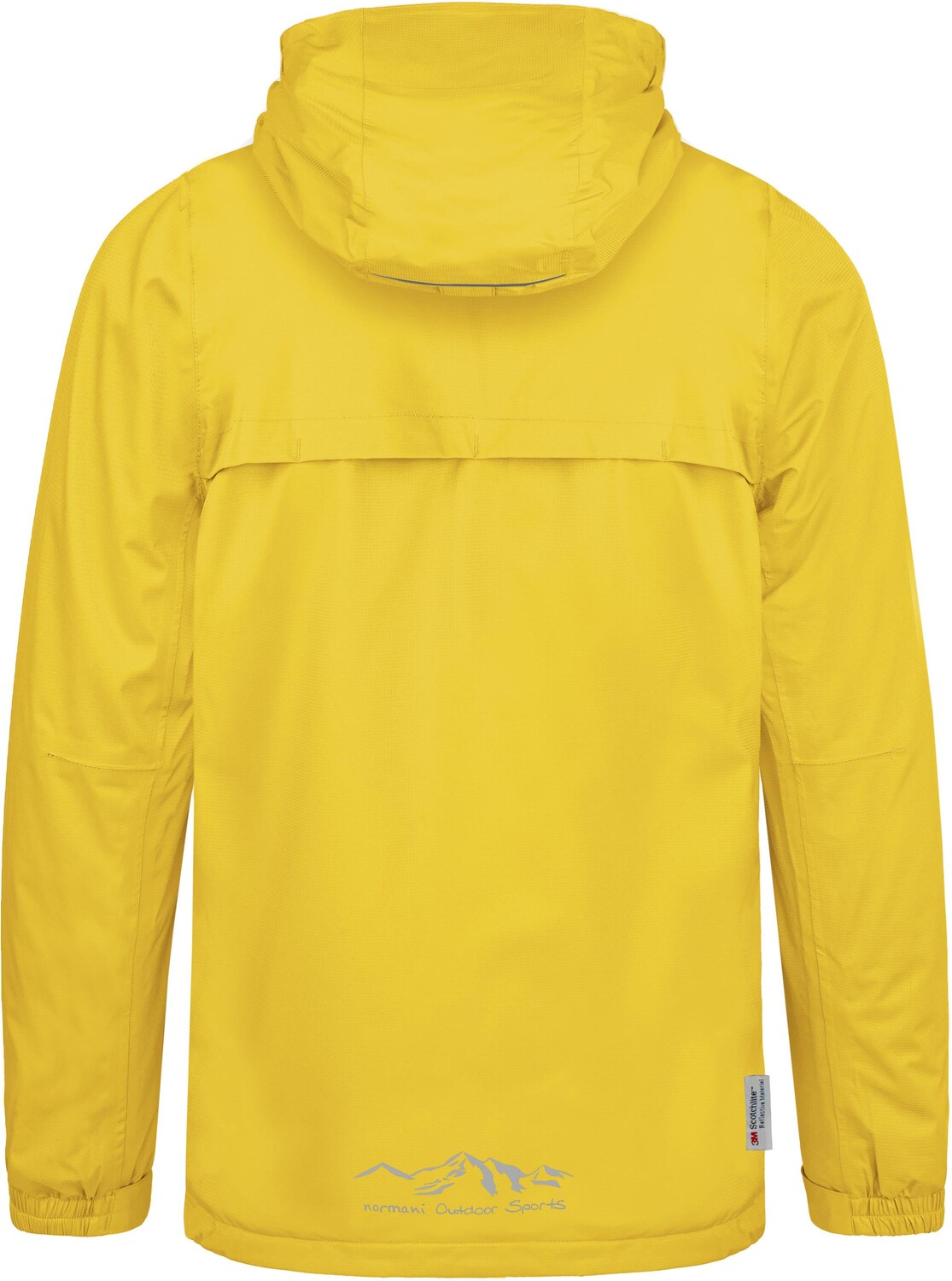 Дождевик Normani Outdoor Sports Kinder Sommer und Regenhose, желтый — фото 3