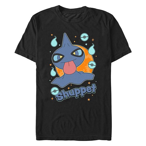 

Футболка с принтом Big & tall pokemon shuppet in action poster Licensed Character