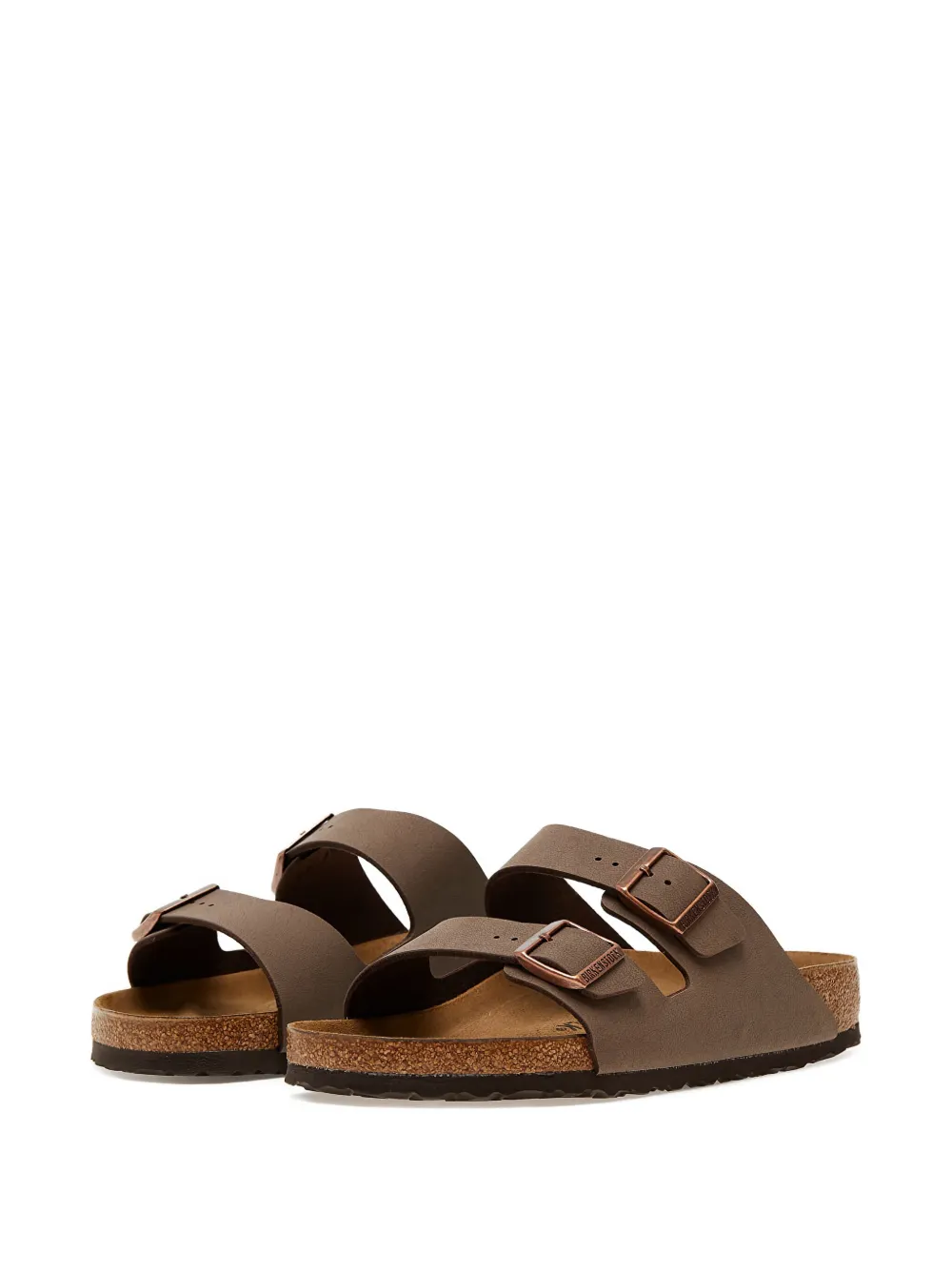 Сандалии с ремешком и пряжкой Birkenstock, коричневый — фото 2