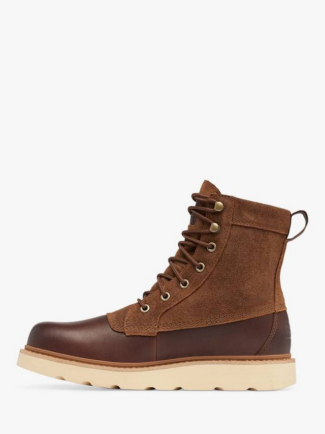 Кожаные замшевые ботинки slabtown на шнуровке SOREL, цвет 242 Tobacco Tan — фото 4