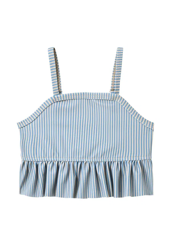 Купальник Lærke set bikini Wheat, blue swim stripe, сине-белая полоска — фото 3