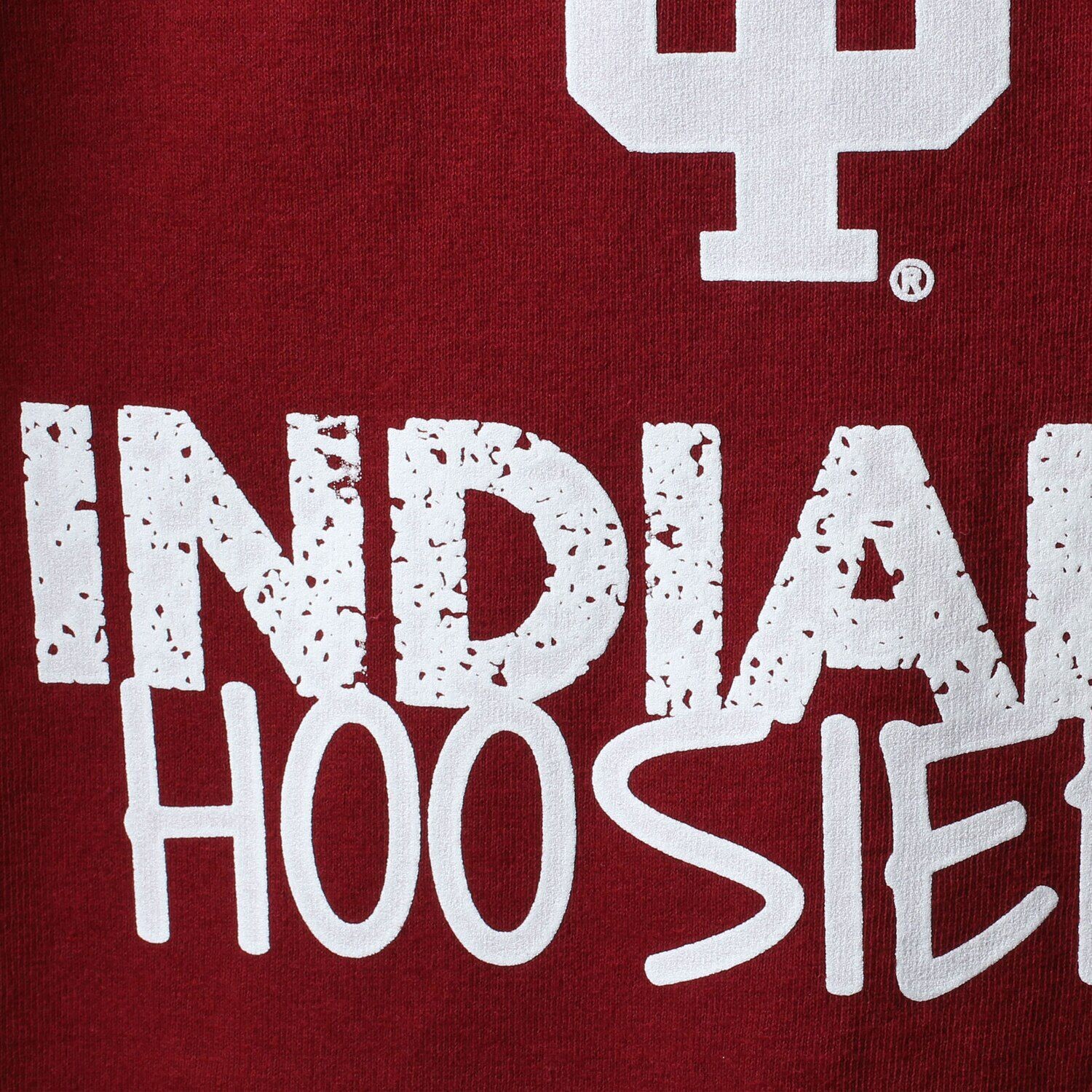 Молодежная футболка Crimson Indiana Hoosiers с круглым вырезом Unbranded — фото 2