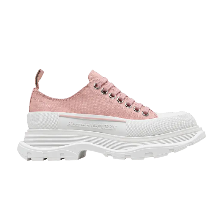 Кроссовки Alexander McQueen Alexander McQueen Wmns Tread Slick Lace Up 'Magnolia', розовый
