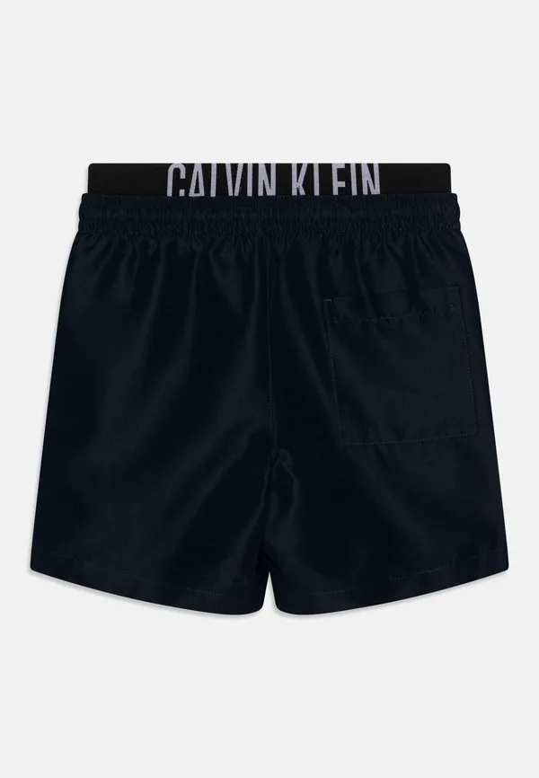 Плавки средней длины, двойные. Calvin Klein Swimwear, Dark Sapphire — фото 2