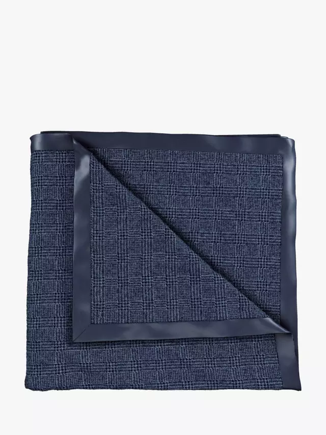 

Плед Bedeck of Belfast Freya Wool, цвет midnight blue