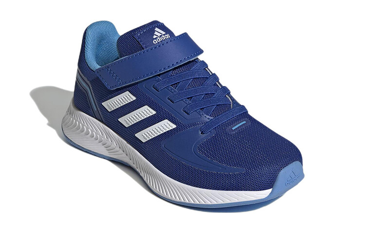 Кроссовки детские Runfalcon 2.0 детские низкие синие Adidas — фото 3