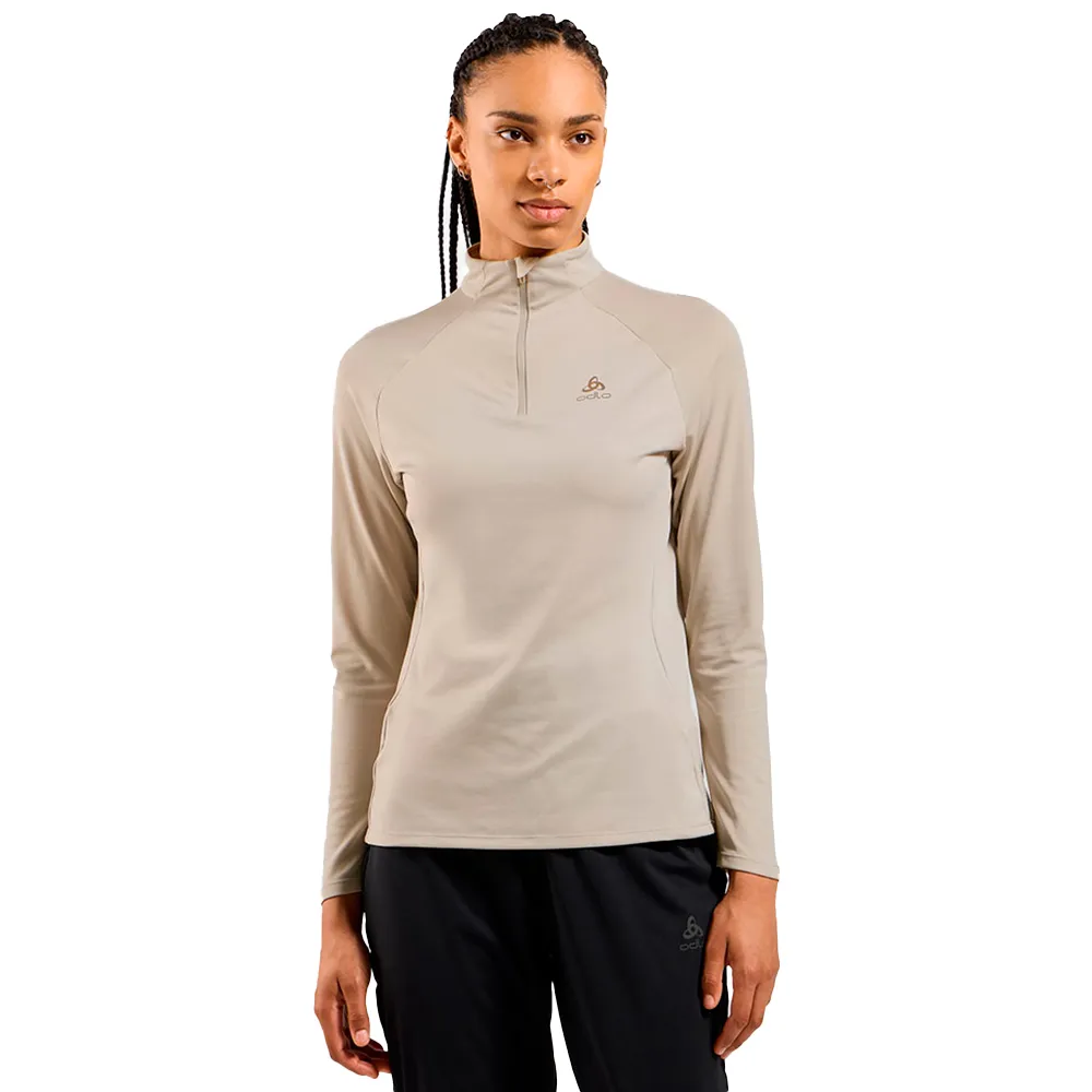 

Толстовка Odlo Essential Ceramiwarm half zip, серый