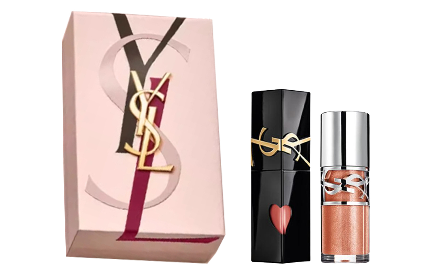 Cassandre Limited Edition Star Two Tone Box набор для макияжа легко растушевывается, стойкий 5,5 мл+6 мл SAINT LAURENT — фото 2