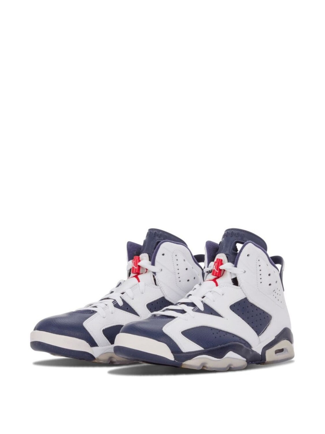 Кроссовки Air 6 Retro Olympic Jordan, белый — фото 2