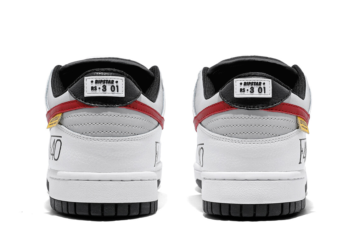 Кроссовки RIPSTAR SKBD SC Skateboarding Shoes Unisex Low-top Red, цвет F40 — фото 3