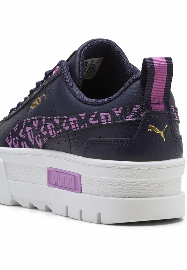 Кроссовки Mayze Wild Jr Puma, глубокий сливово-розовый — фото 4
