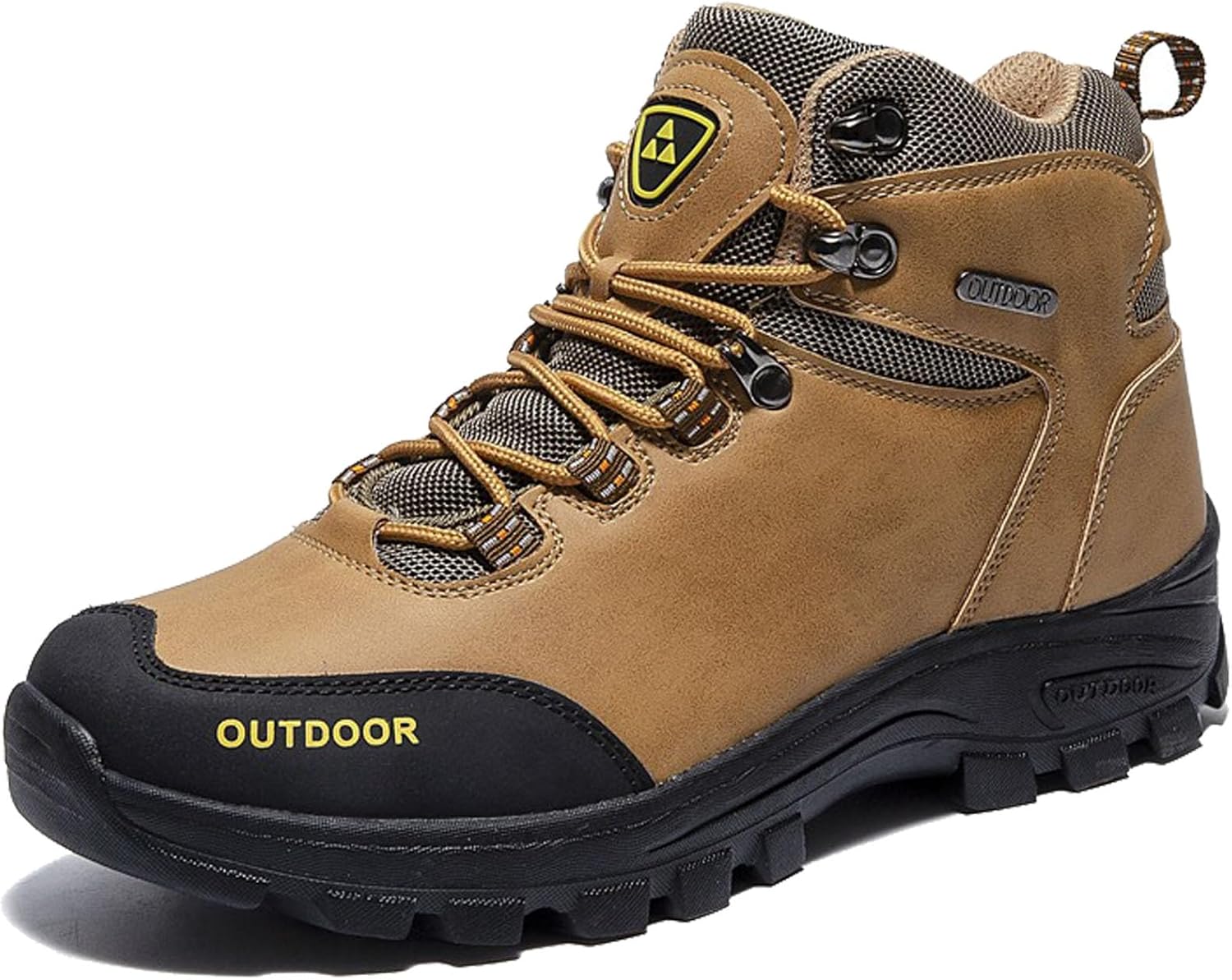 

Мужские водонепроницаемые походные ботинки Zivopah, противоскользящие ботинки, легкие ботинки для мужчин, коричневый