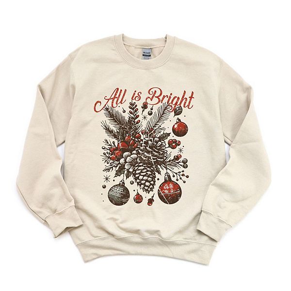 

Свитшот All is bright с принтом сосновой шишки Simply Sage Market, Dust, Зеленый, Свитшот All is bright с принтом сосновой шишки Simply Sage Market, Dust