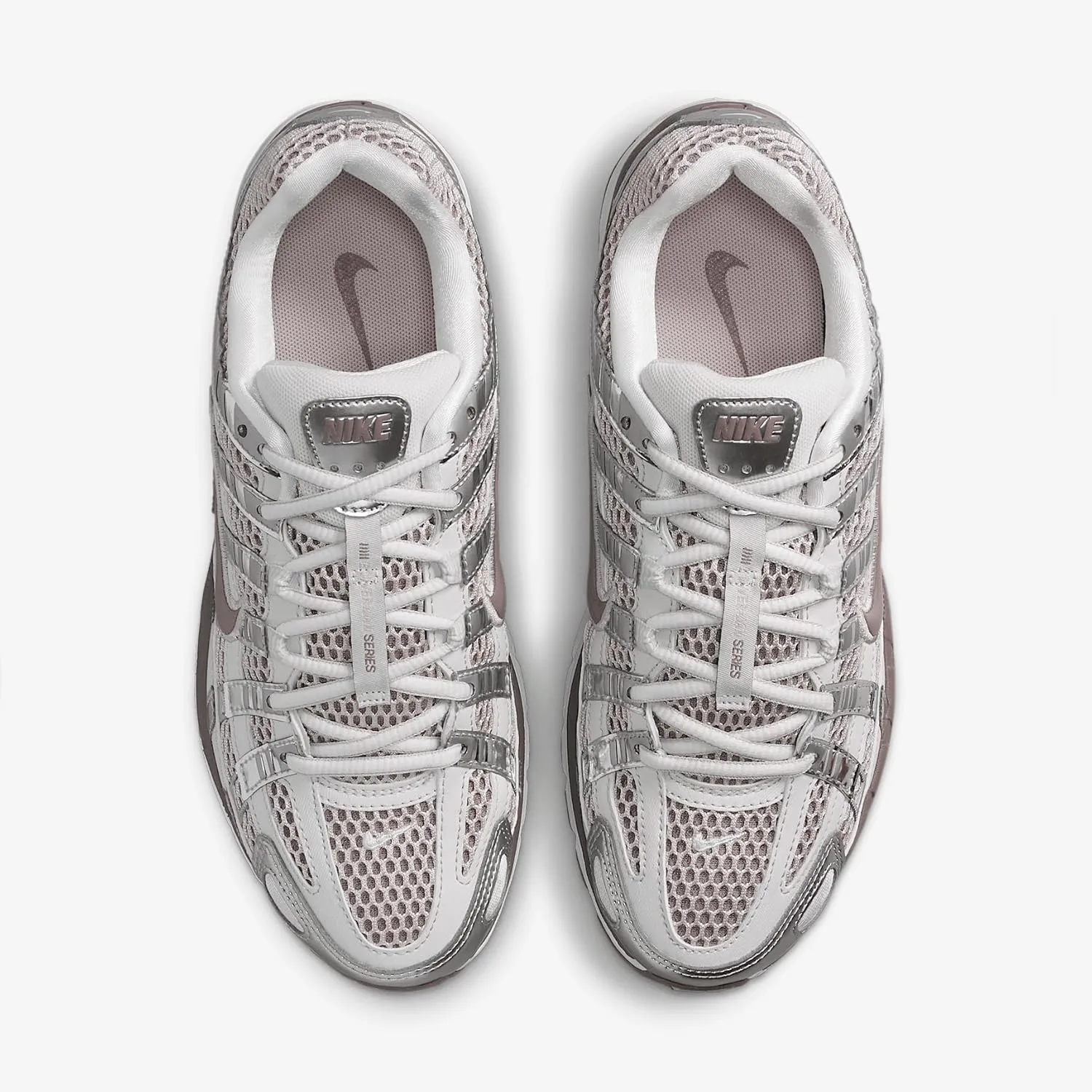 Мужские кроссовки Nike P-6000, фиолетовый/коричневый/серый — фото 4