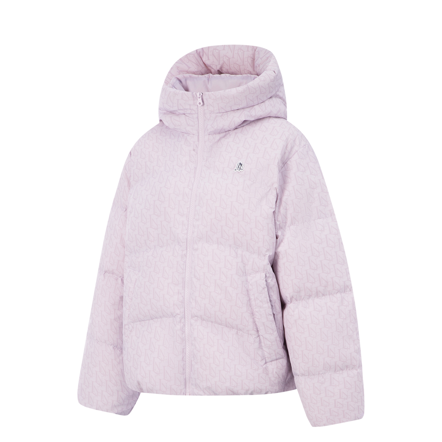 

LINING Спортивная куртка пуховик женская, Dusty Purple