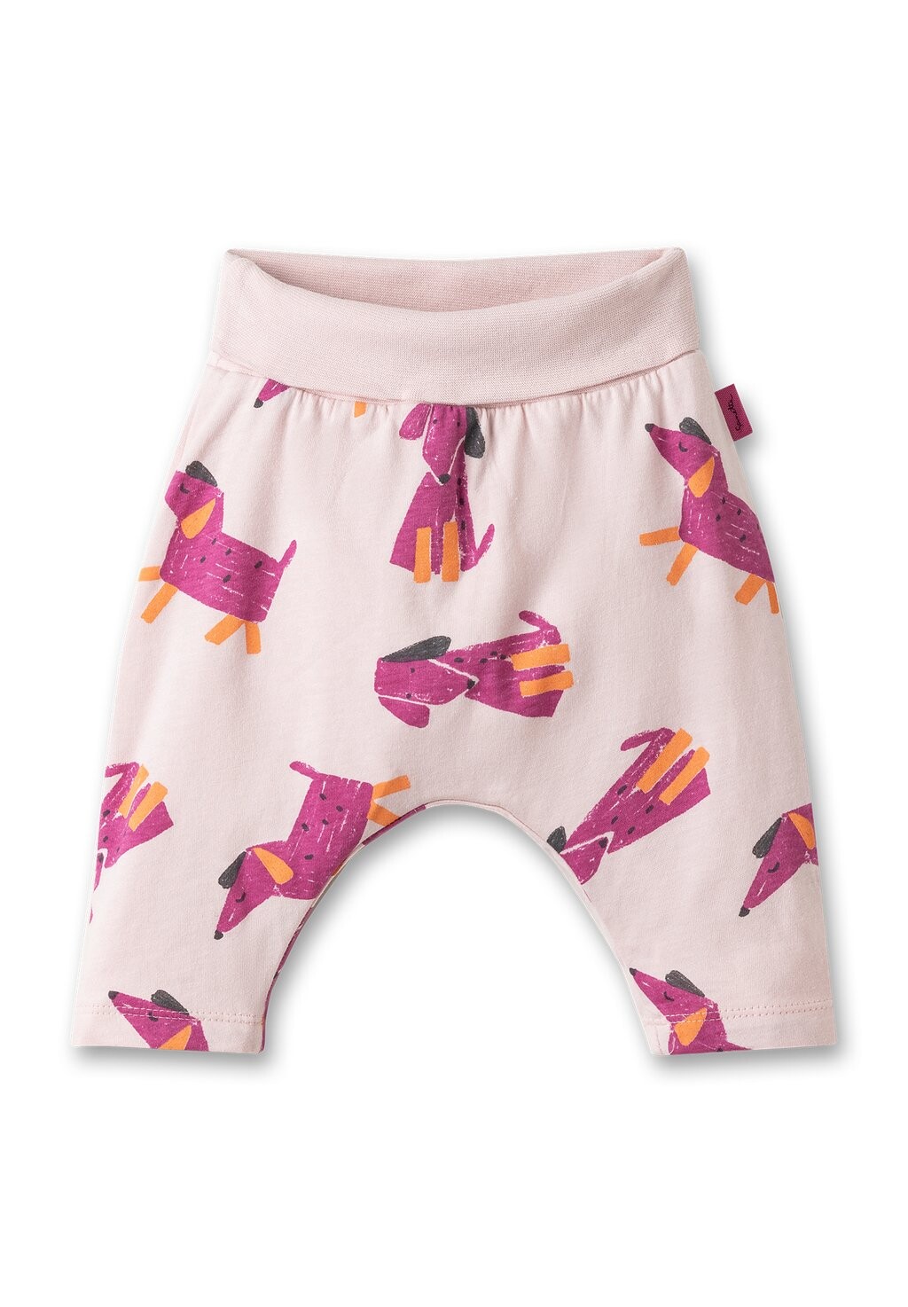 

Брюки из ткани Sanetta Pure, цвет rosa