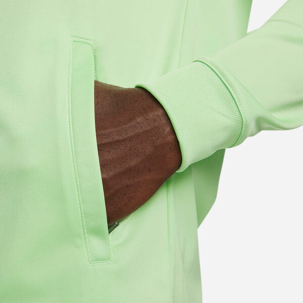 Куртка brazil strike dri fit knit soccer track jacket Nike, зеленый — фото 3