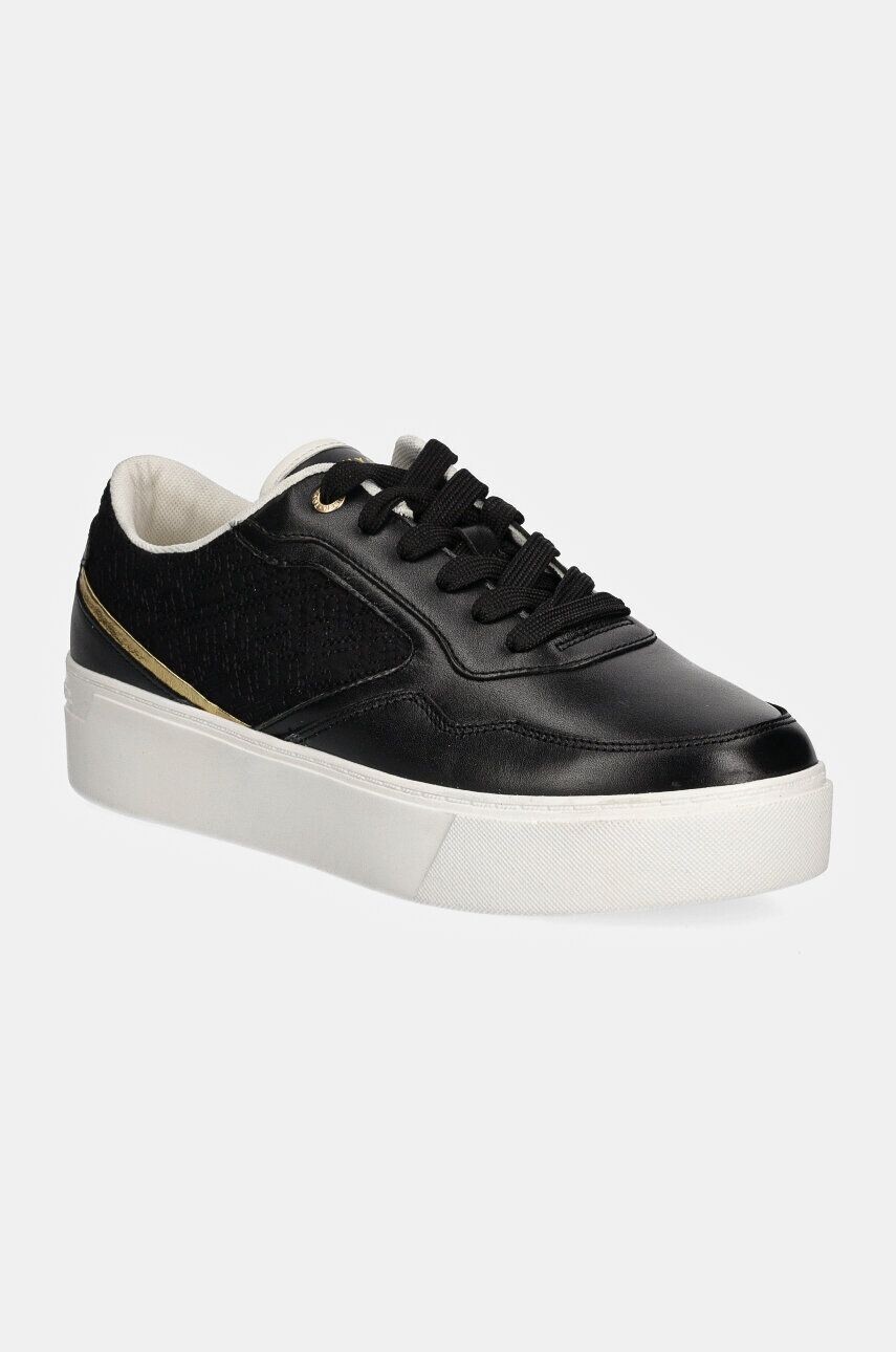 Кроссовки Tommy Hilfiger КРОССОВКИ НА ПЛАТФОРМЕ MONOGRAM, черный