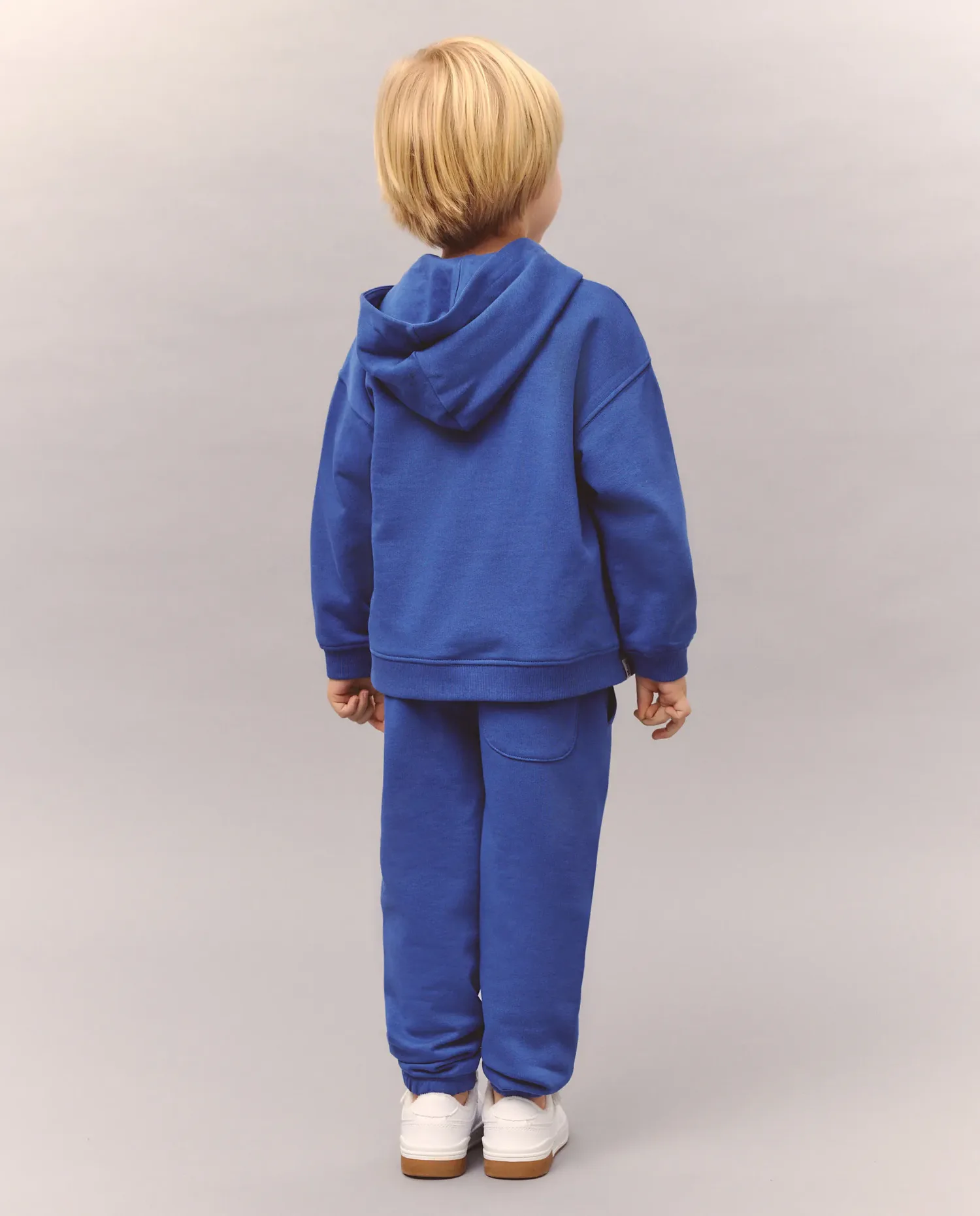 Открытая детская толстовка с капюшоном Kids El Corte Inglés, синий — фото 2