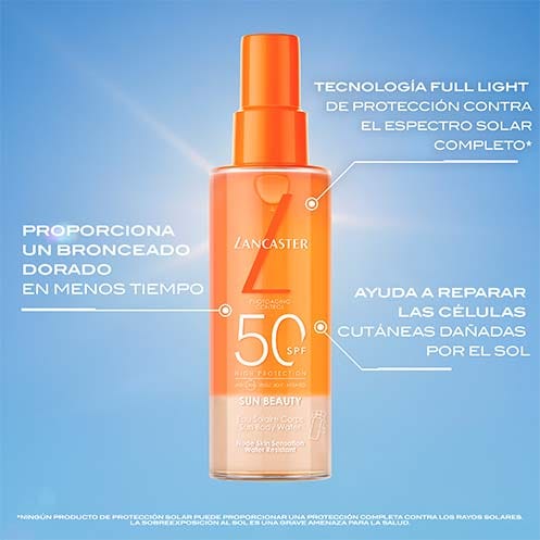 Солнцезащитный крем LANCASTER Sun Beauty Sun Body Water SPF50, 100 мл — фото 2