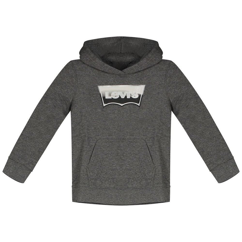 

Худи Levi's Batwing Fill Kids, серый