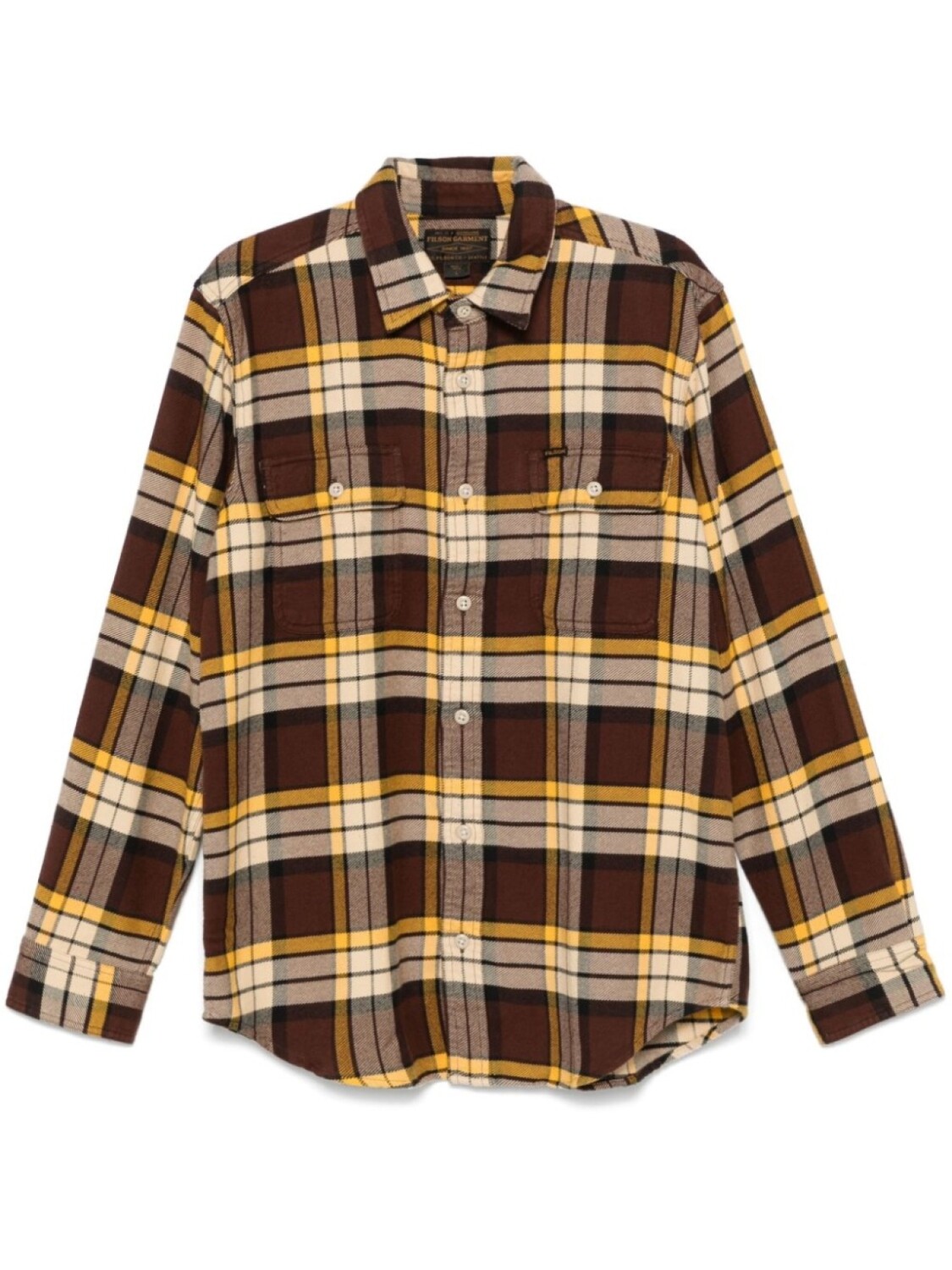 

Фланелевая рубашка Filson, коричневый