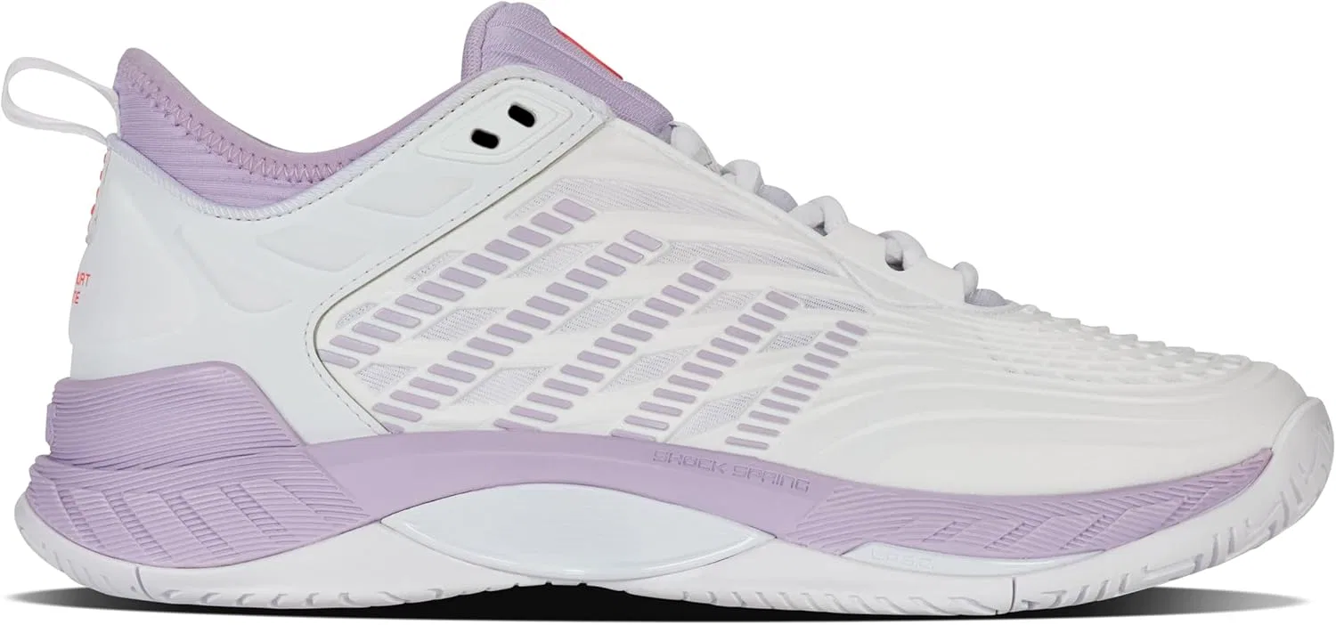 Теннисная обувь K-Swiss Hypercourt Supreme 2, White/Orchid Petal/Neon Blaze