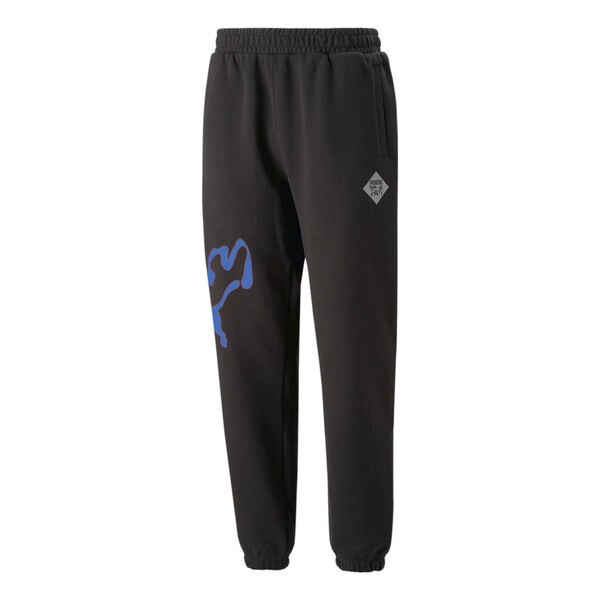 

Брюки x perks and mini graphic sweatpants 'black' Puma, черный
