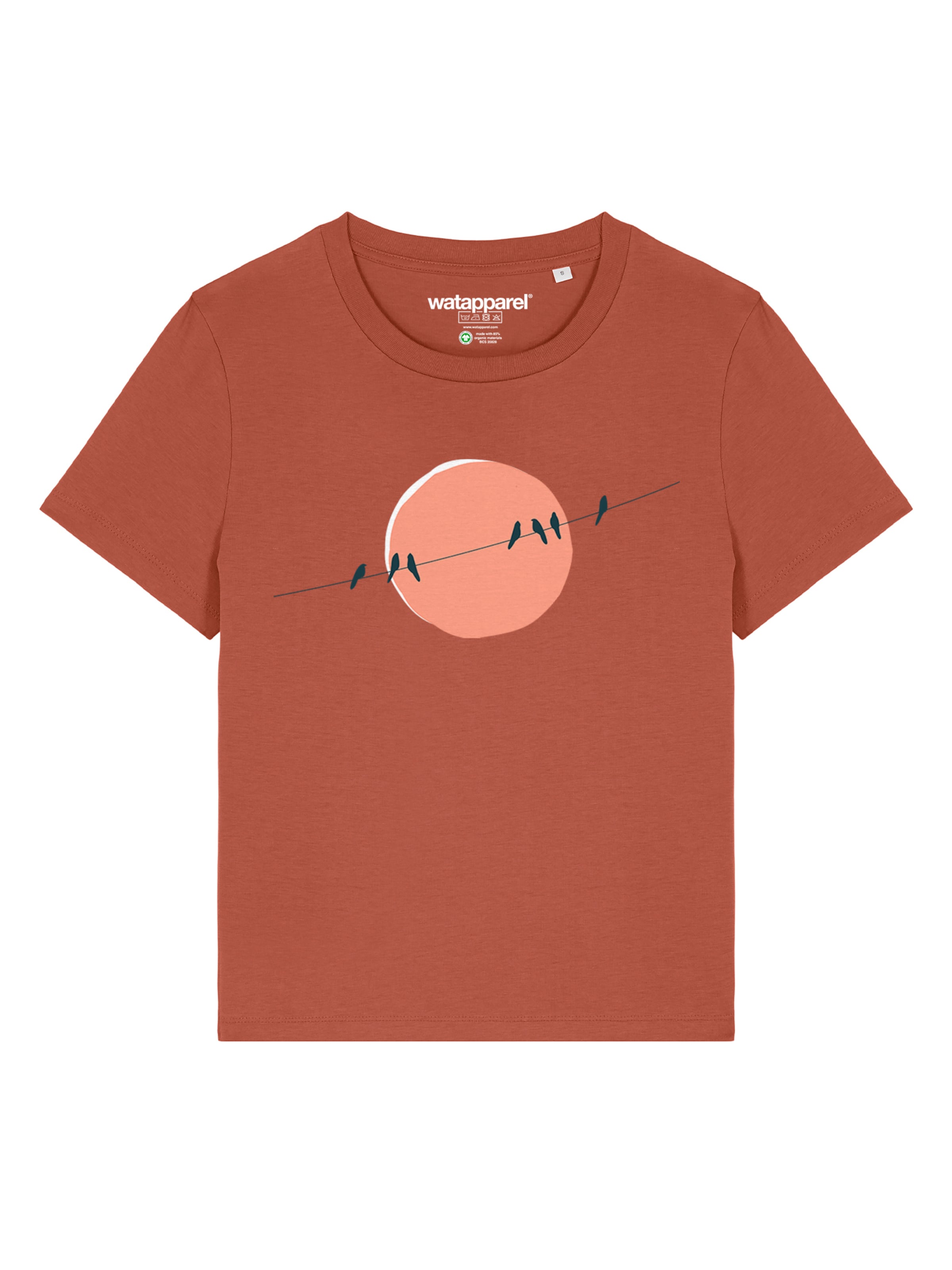 

Watapparel Футболка 'Countryside 01' в цвете Rusty Red, Красный, Watapparel Футболка 'Countryside 01' в цвете Rusty Red