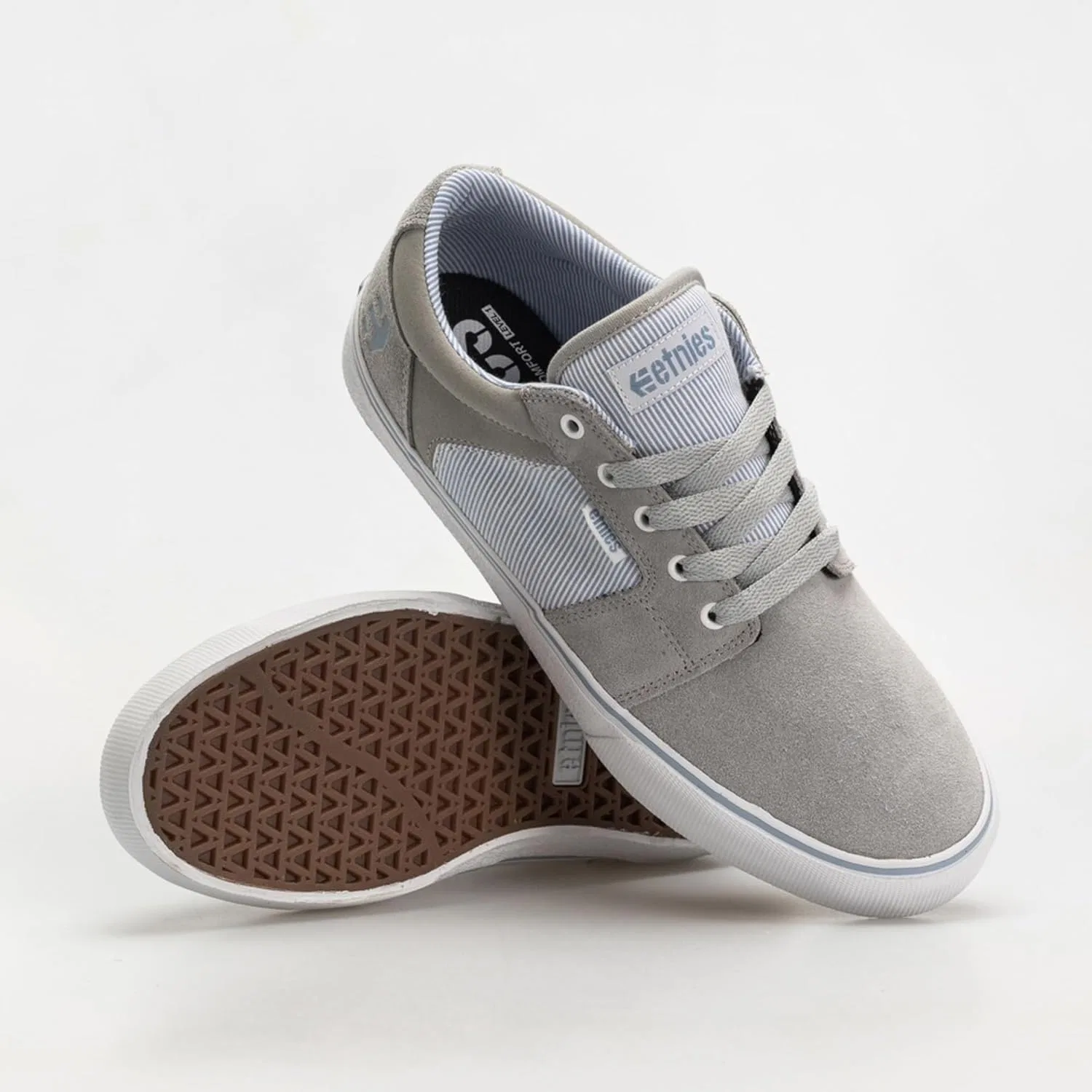 Мужские кроссовки Etnies Barge LS, черные, в стиле стритвеар — фото 3