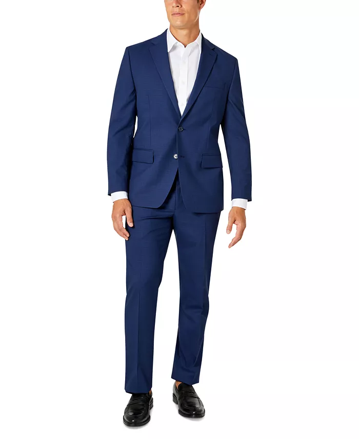 

Мужской классический костюм Van Heusen, синий