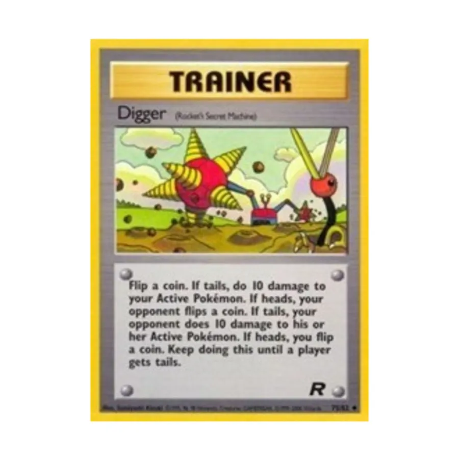 

CCG Экскаватор (U) #75, Pokemon - Team Rocket - Singles