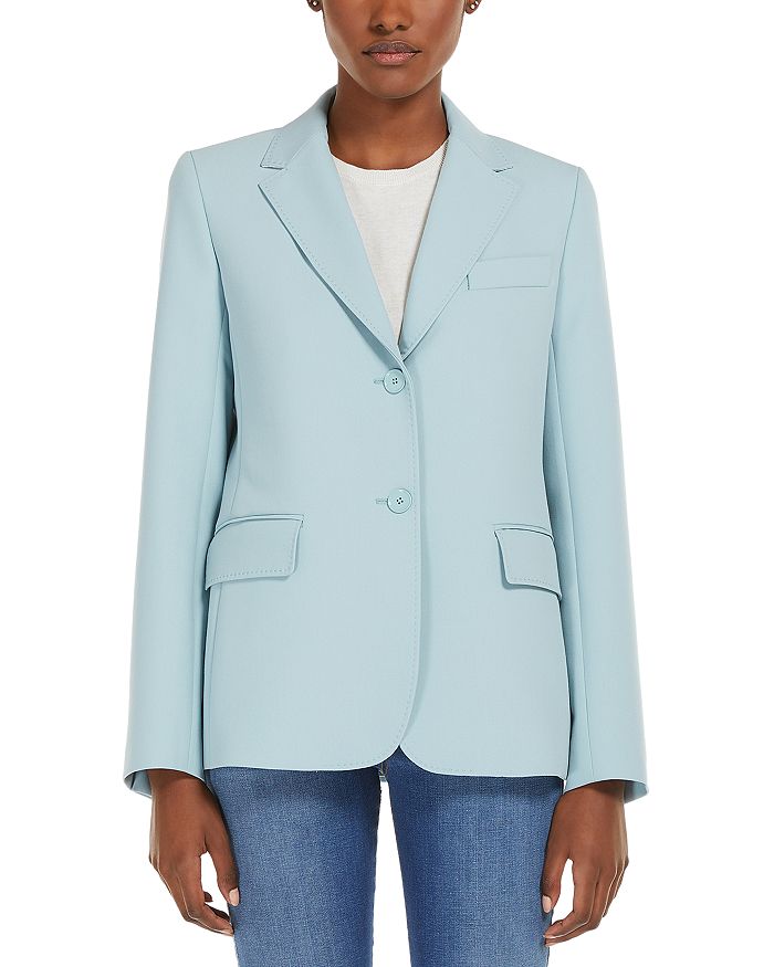 

Однобортный блейзер Uva Weekend Max Mara, зеленый
