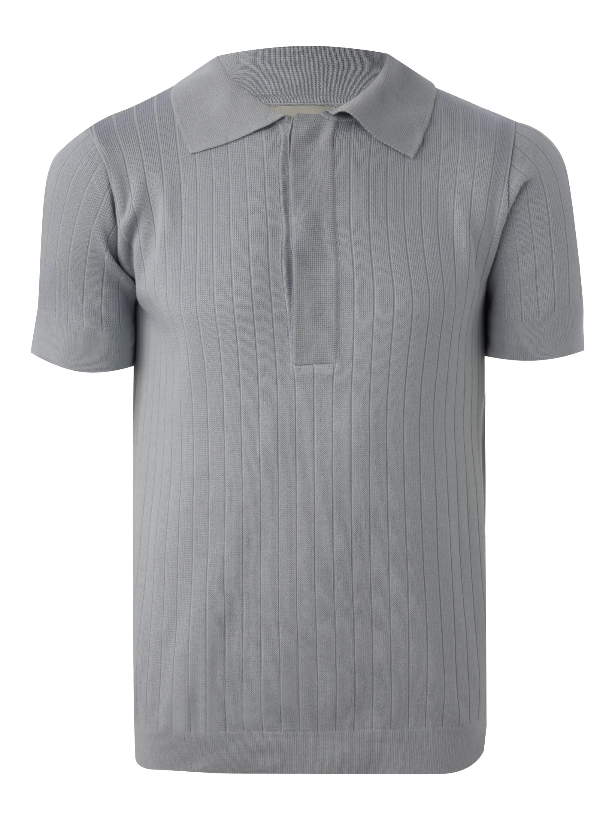 

Рубашка поло в рубчик Misci, синий