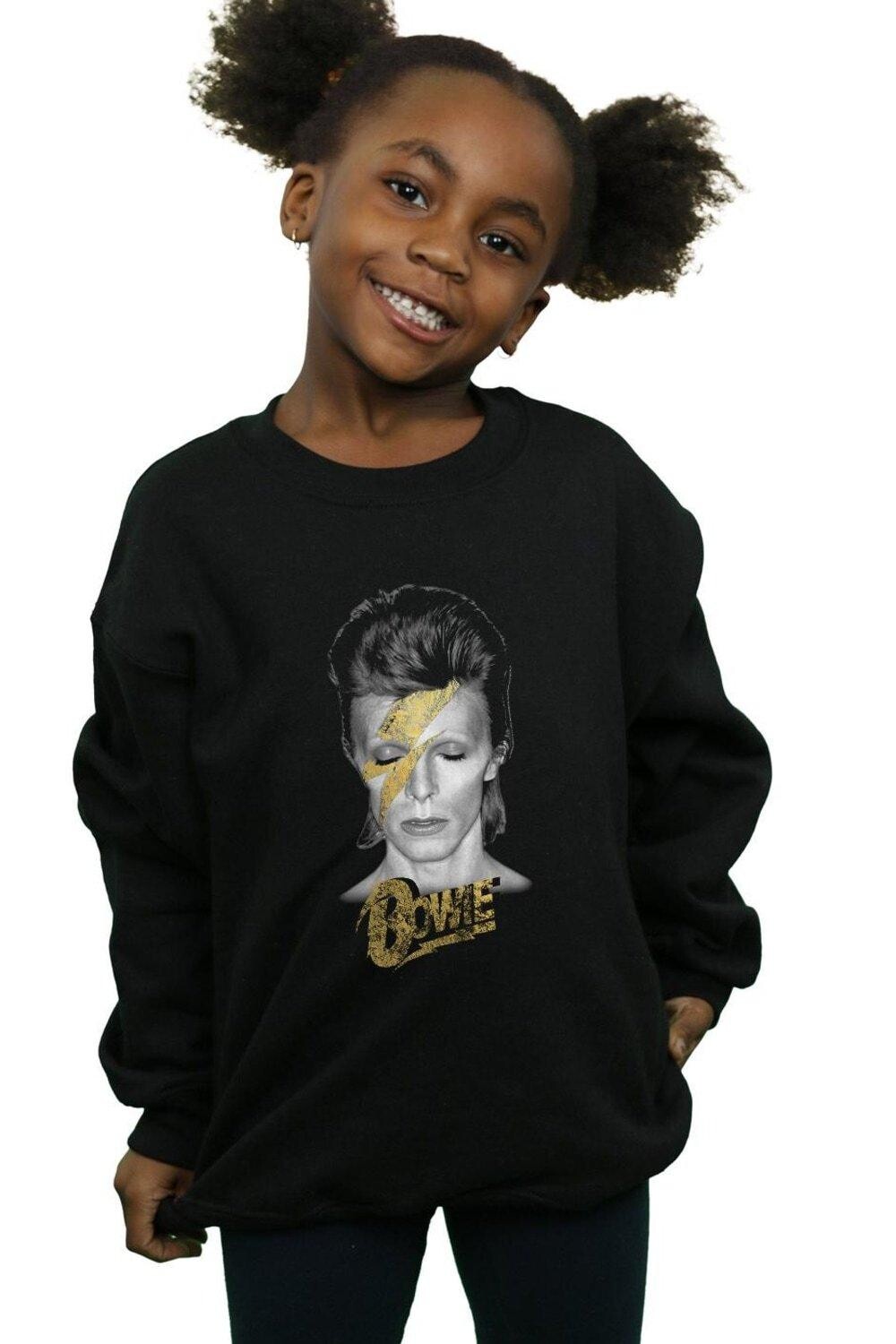 

Толстовка Aladdin Sane Gold Bolt David Bowie, черный
