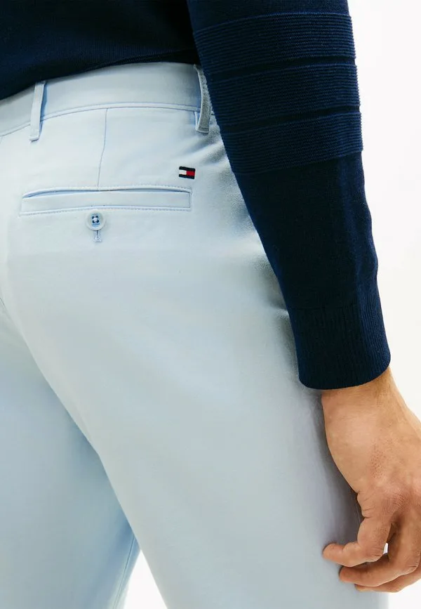 Классические чиносы из саржи в стиле гарлем Tommy Hilfiger, Sky Blue — фото 4
