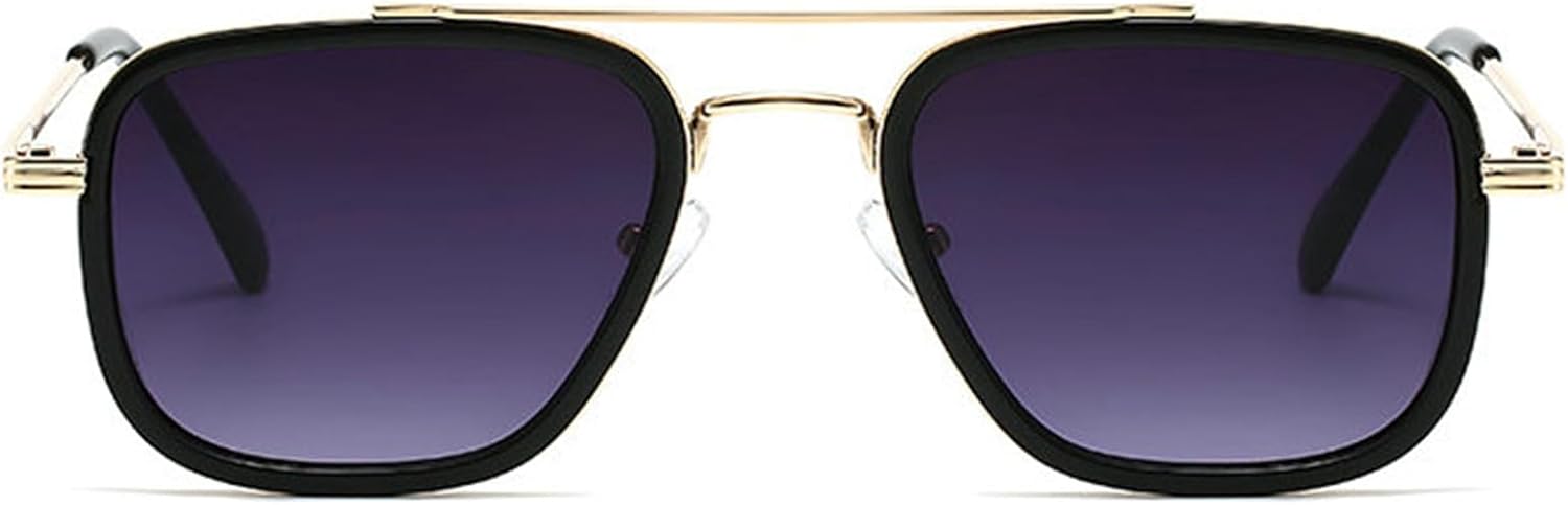 

Солнцезащитные очки Willochra Pilot Gradient для женщин и мужчин, в стиле 70-х, винтажные, квадратная металлическая оправа, солнцезащитные очки для женщин, защита от ультрафиолета UV400, C2