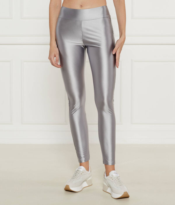 

Леггинсы Liu Jo Sport Slim Fit, серебряный