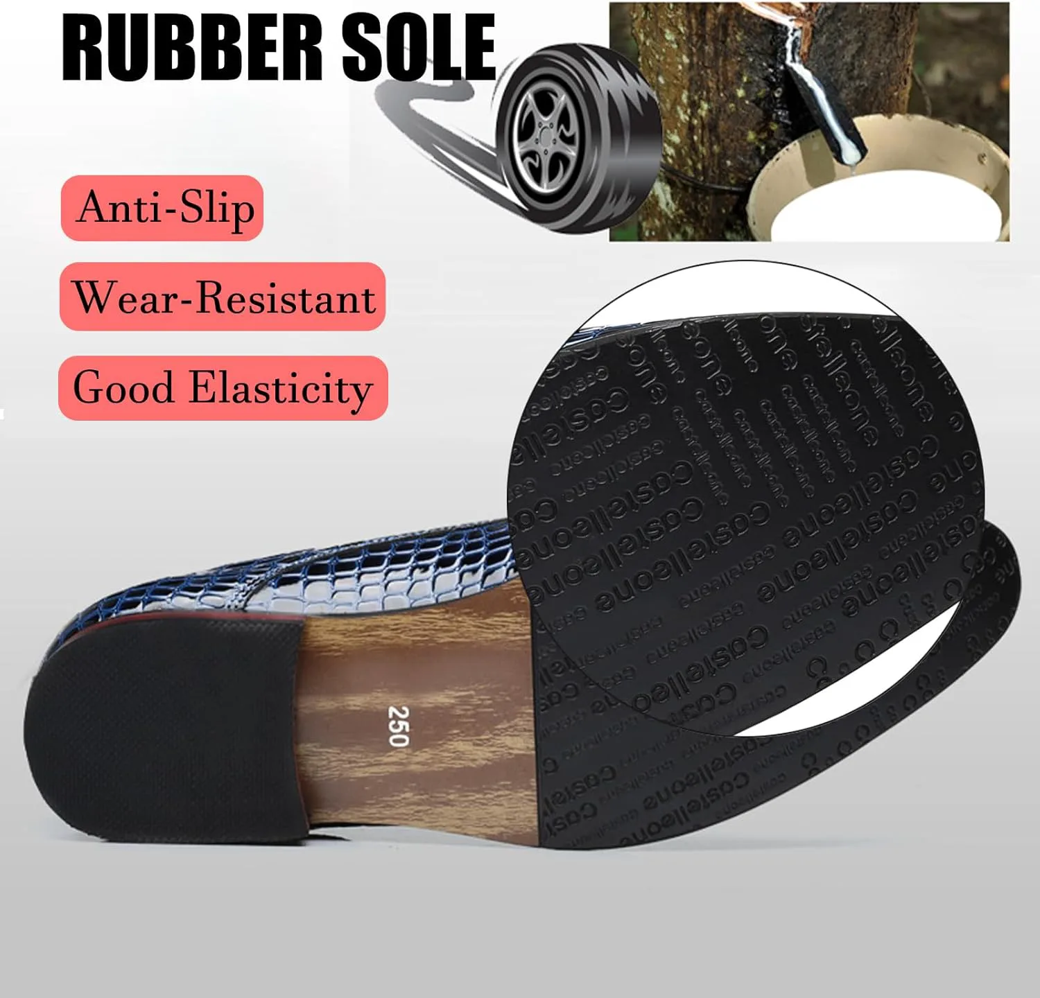 

Мужские оксфорды из кожи с каменным узором, модные туфли с заостренным носком из лакированной кожи, на шнуровке, противоскользящие, для бизнеса, свадьбы и официальных мероприятий, дерби Lossarye, синий