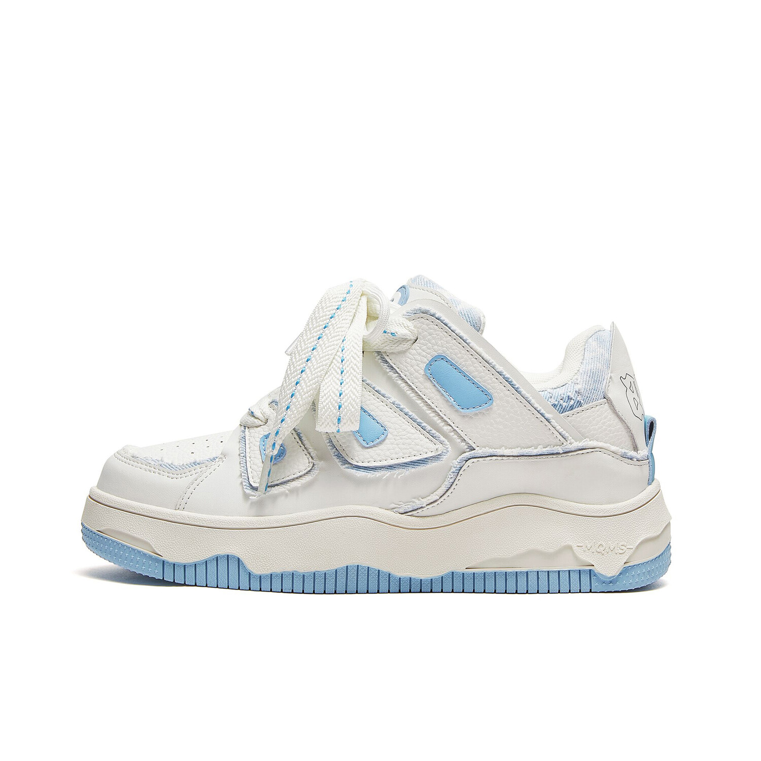 

Кроссовки MQMS Dream Fresh Series Skateboarding Shoes Unisex Low-top White/Blue, голубой, Синий, Кроссовки MQMS Dream Fresh Series Skateboarding Shoes Unisex Low-top White/Blue, голубой