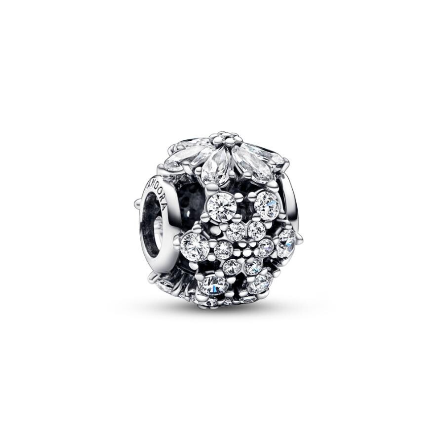 

Шарм Sparkling Herbarium Cluster Round Pandora, стерлинговое серебро