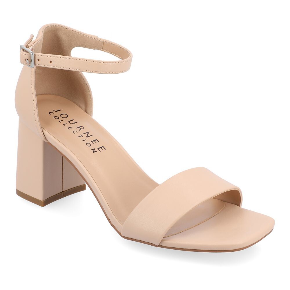 Женские классические сандалии из пены Tru Comfort Foam из коллекции Journee Collection SuperNatural Shades, цвет Vanilla