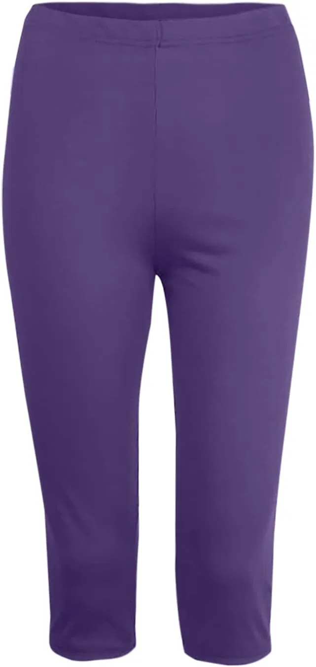 Капри для женщин высокие джинсовые, Yoga, Purple — фото 4