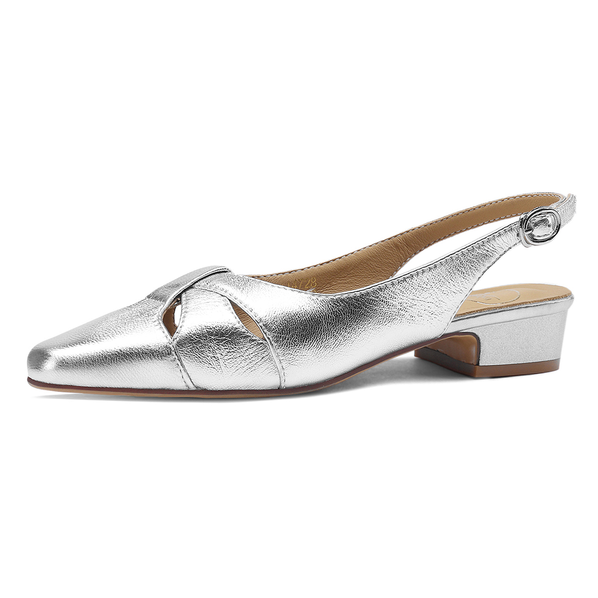 Повседневные туфли 3,5 см женские SAFIYA, Silver