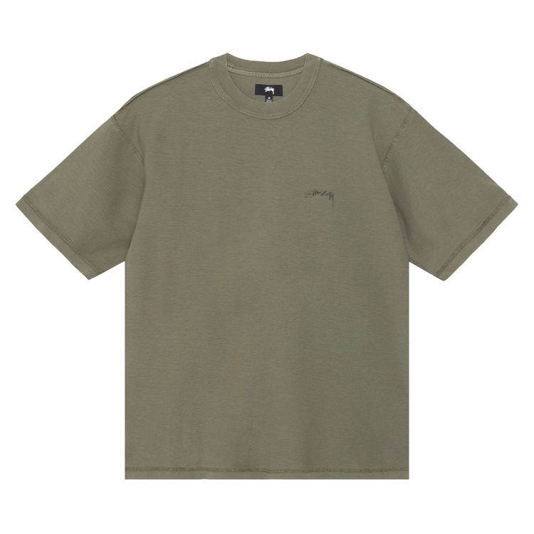 

Футболка Stussy Lazy Tee 'Pine', зеленый